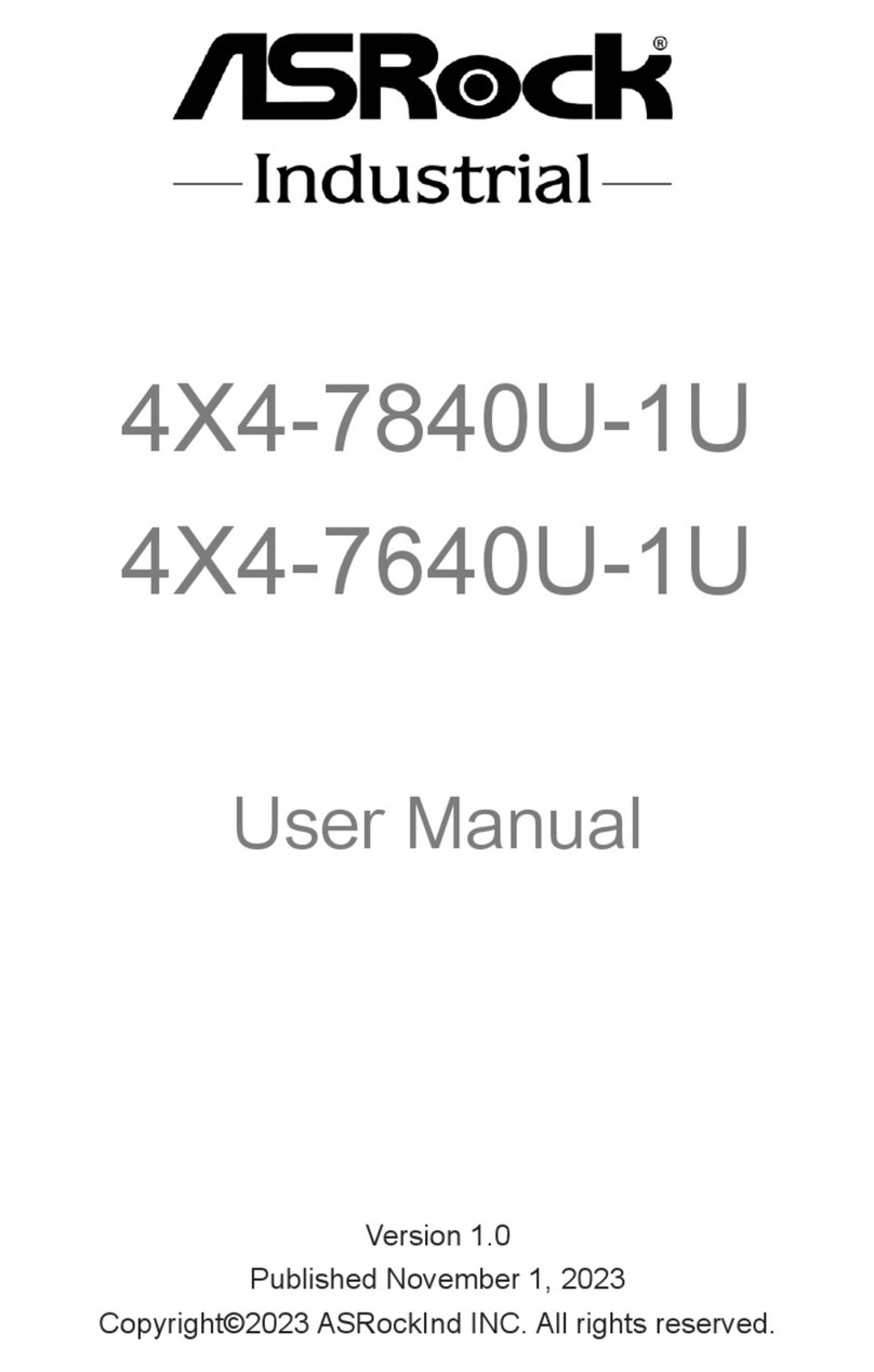 ASRock Industrial 4X4-7840U-1U user manual