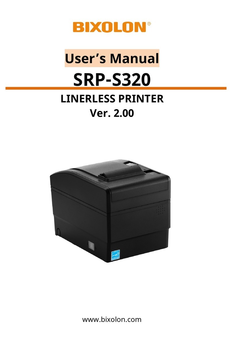 BIXOLON SRP-S320 User manual