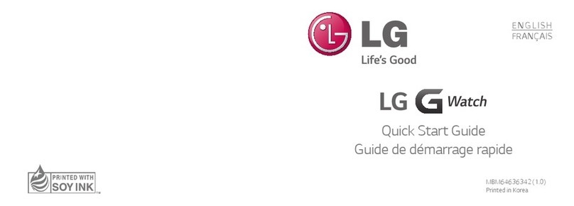 LG G WATCH User manual