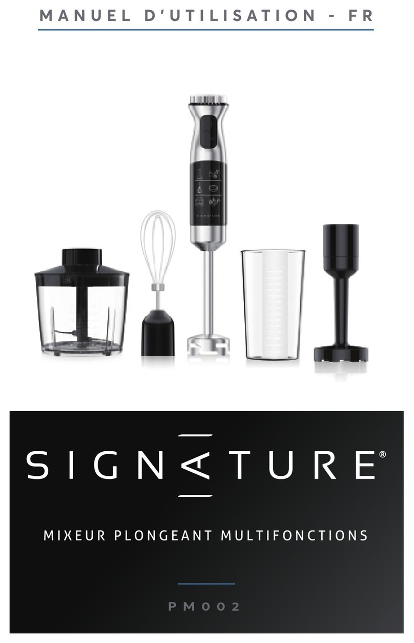 Signature PM002 User manual