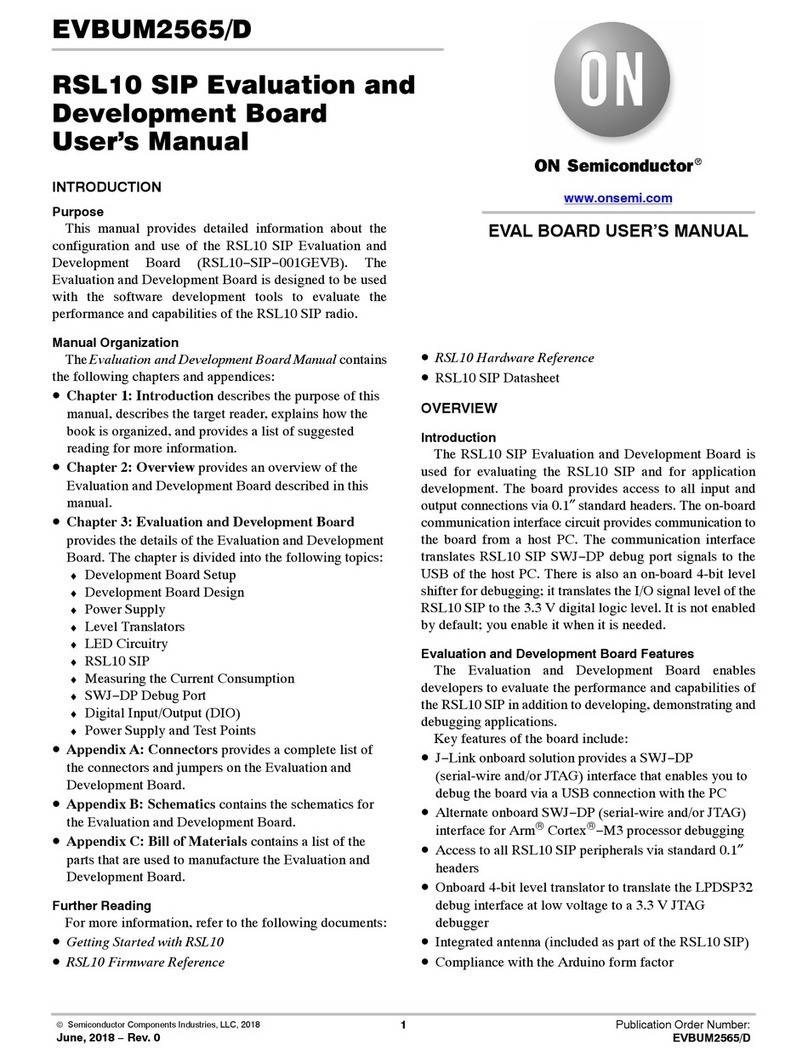 ON Semiconductor RSL10 user manual
