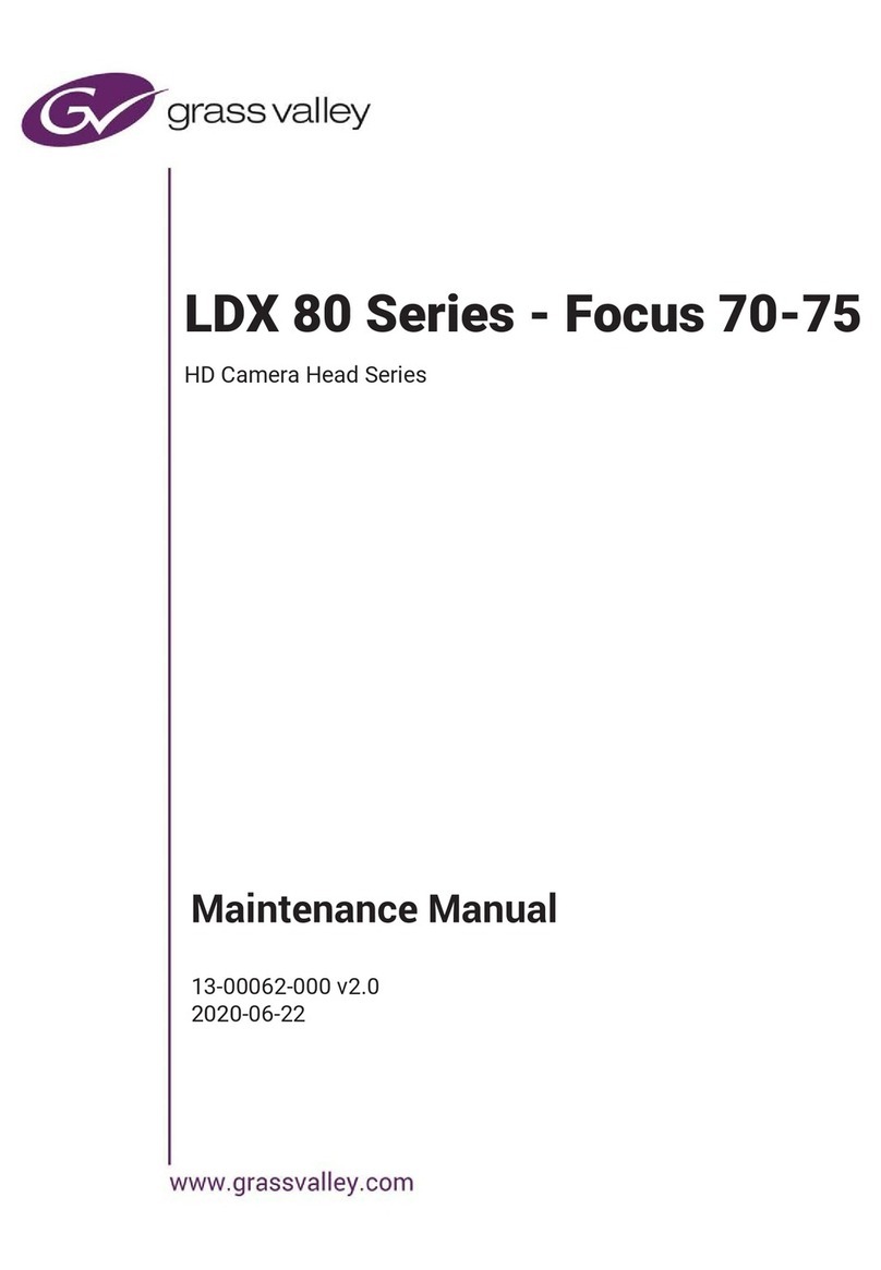 GRASS VALLEY LDX 80 Series User manual