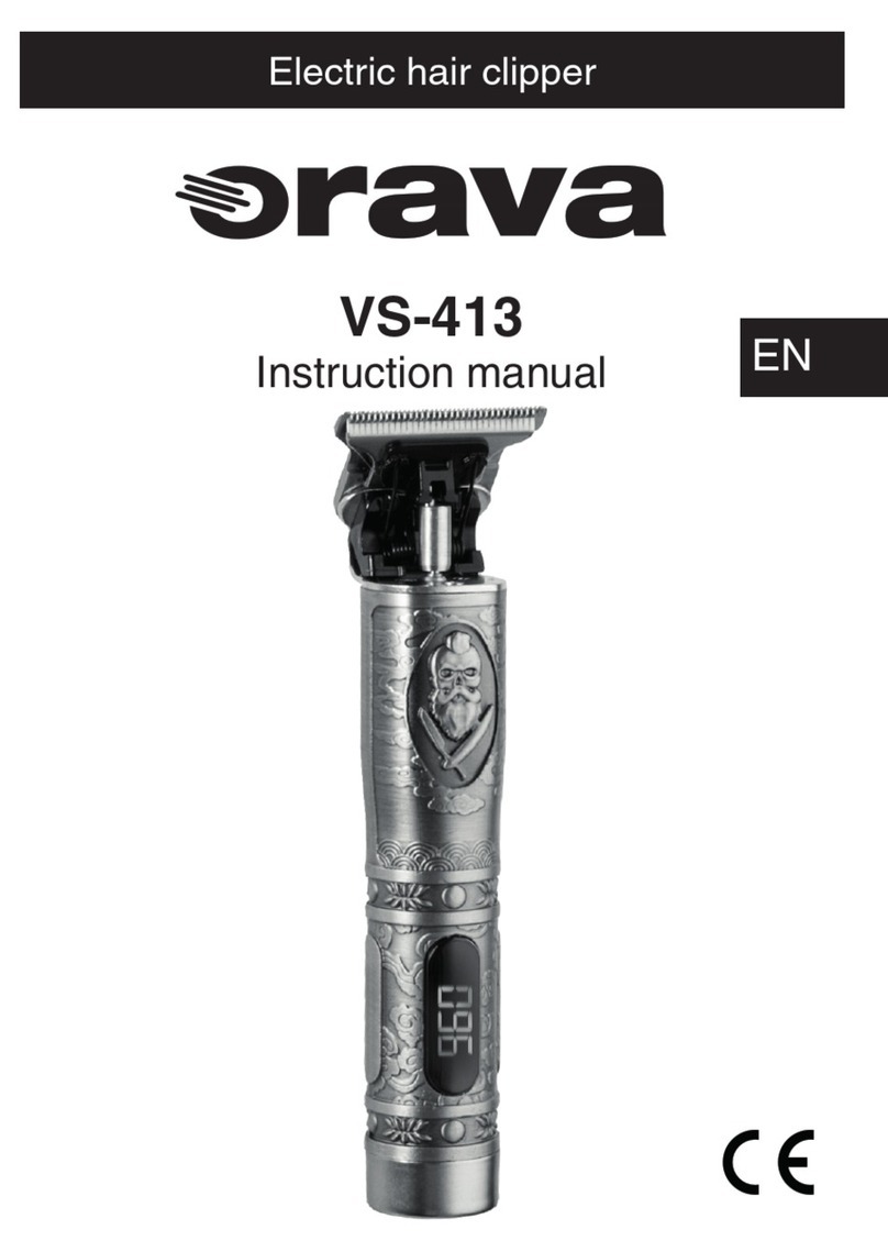 Orava VS-413 instruction manual