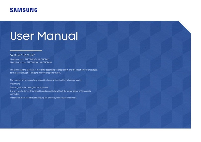Samsung S27C390EAE User manual