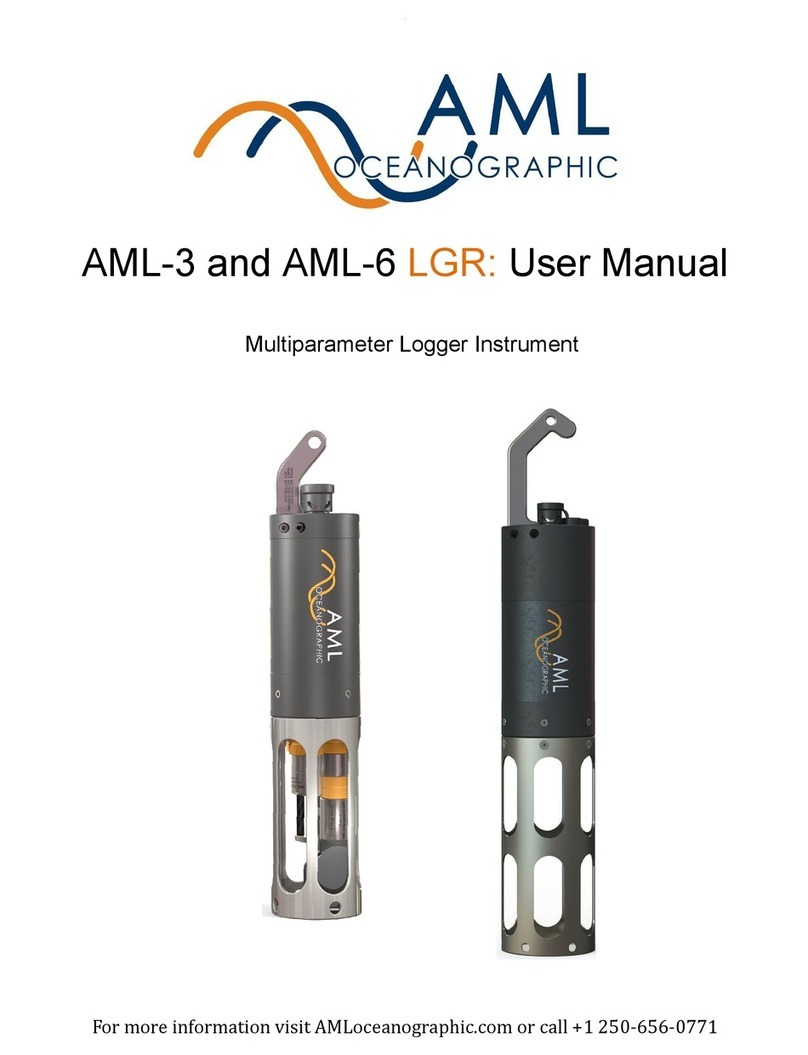 AML Oceanographic AML-3 user manual