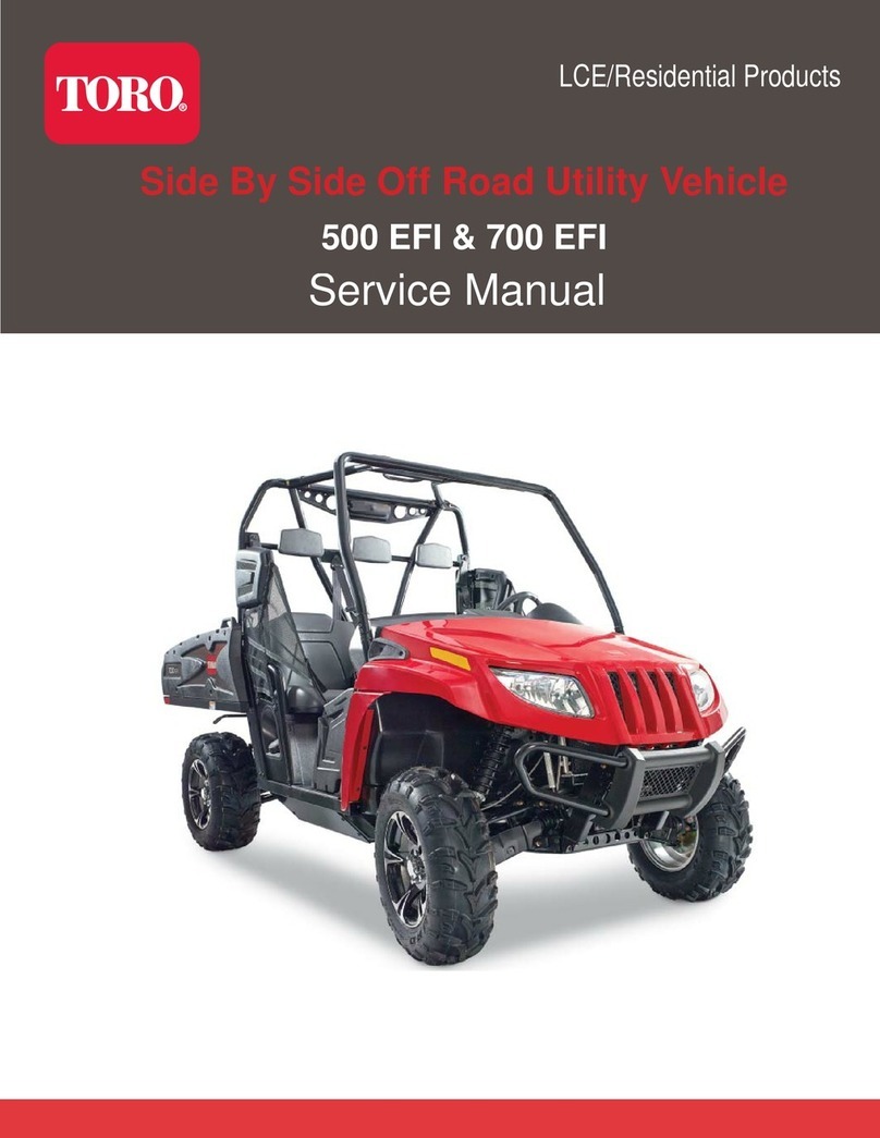 Toro 500 EFI Service manual