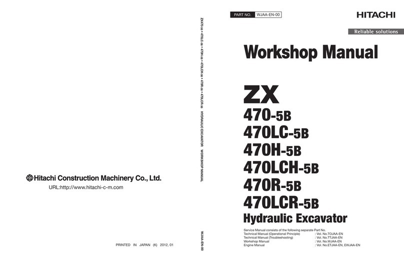 Hitachi ZX 470-5B Workshop manual
