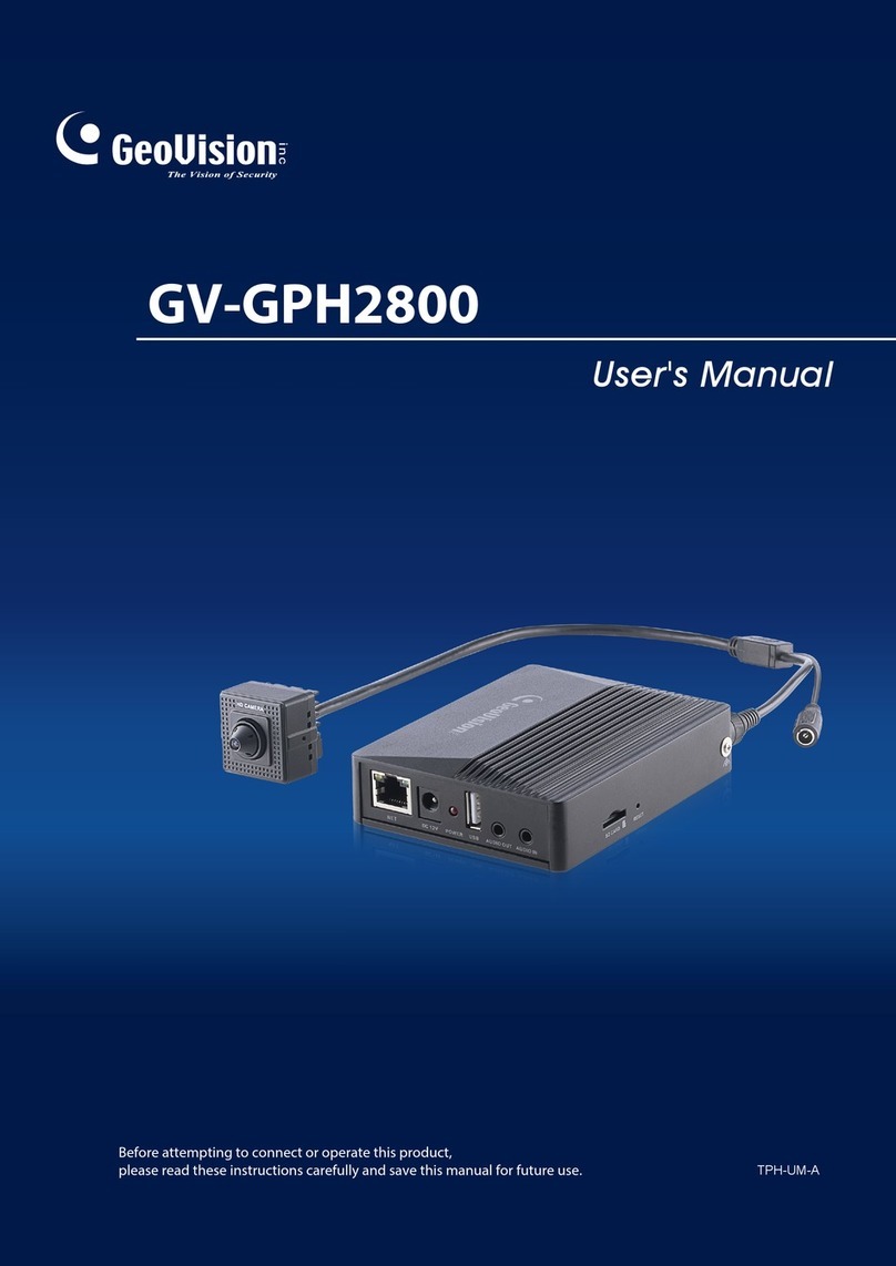 GeoVision GV-GPH2800 User manual
