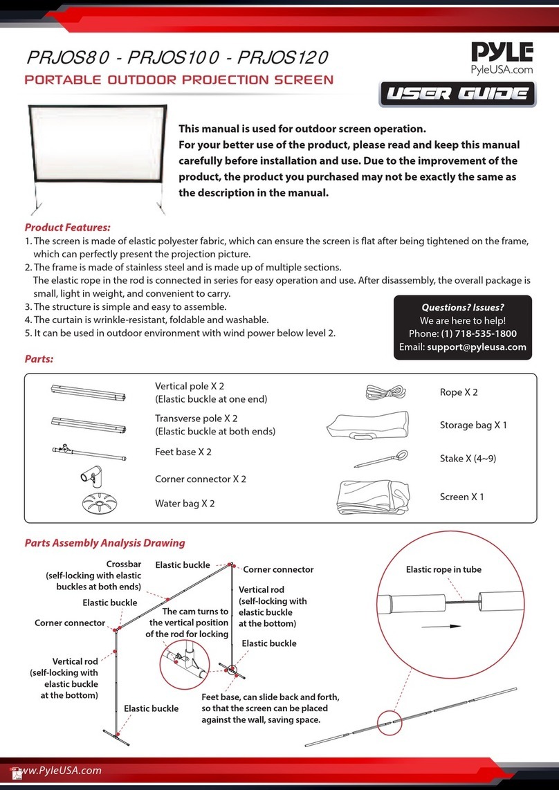Pyle PRJOS100 User manual