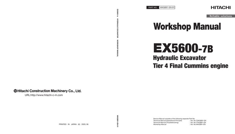 Hitachi EX5600-7B Instruction manual