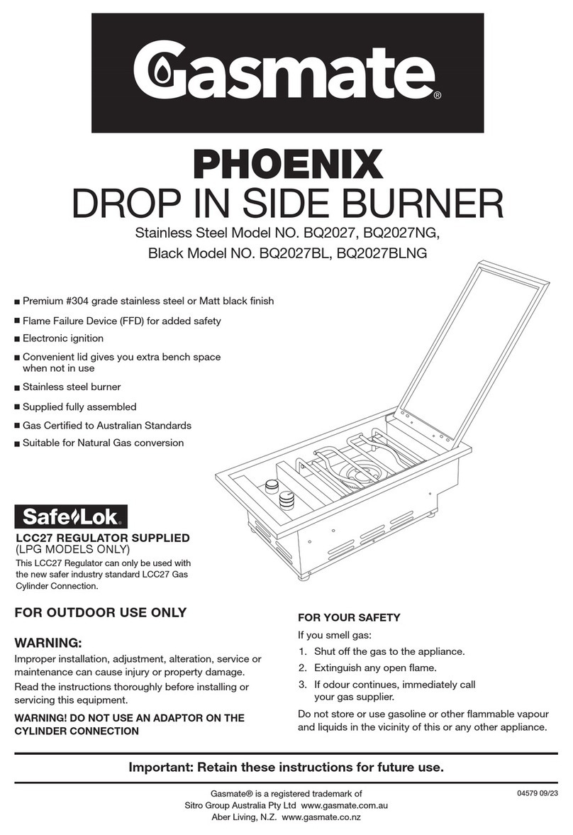 Gasmate PHOENIX manual Gasmate PHOENIX manual