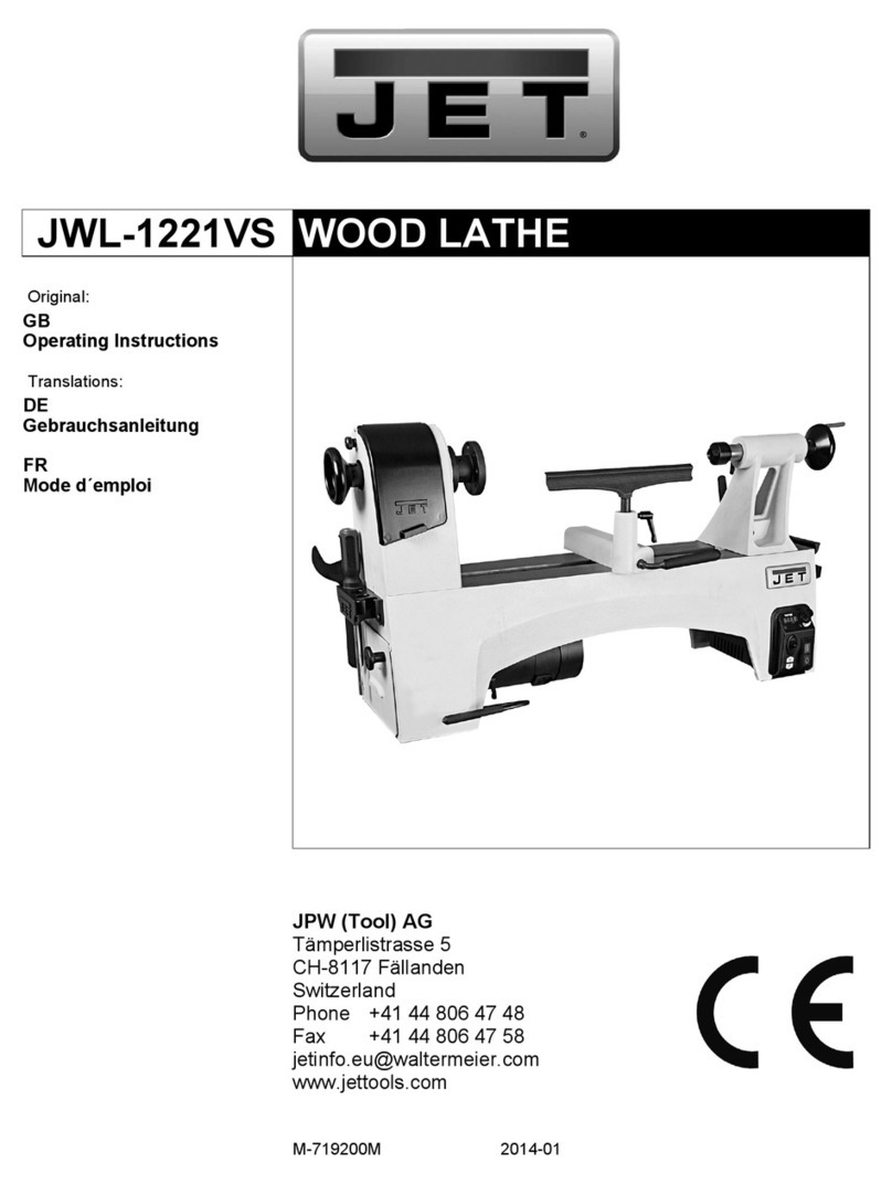 Jet JWL-1221VS-M User manual