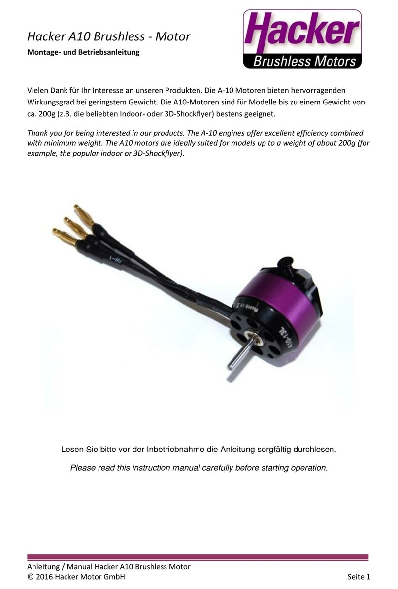Hacker A10 User manual