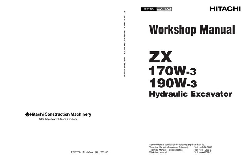 Hitachi ZX 170W-3 Workshop manual