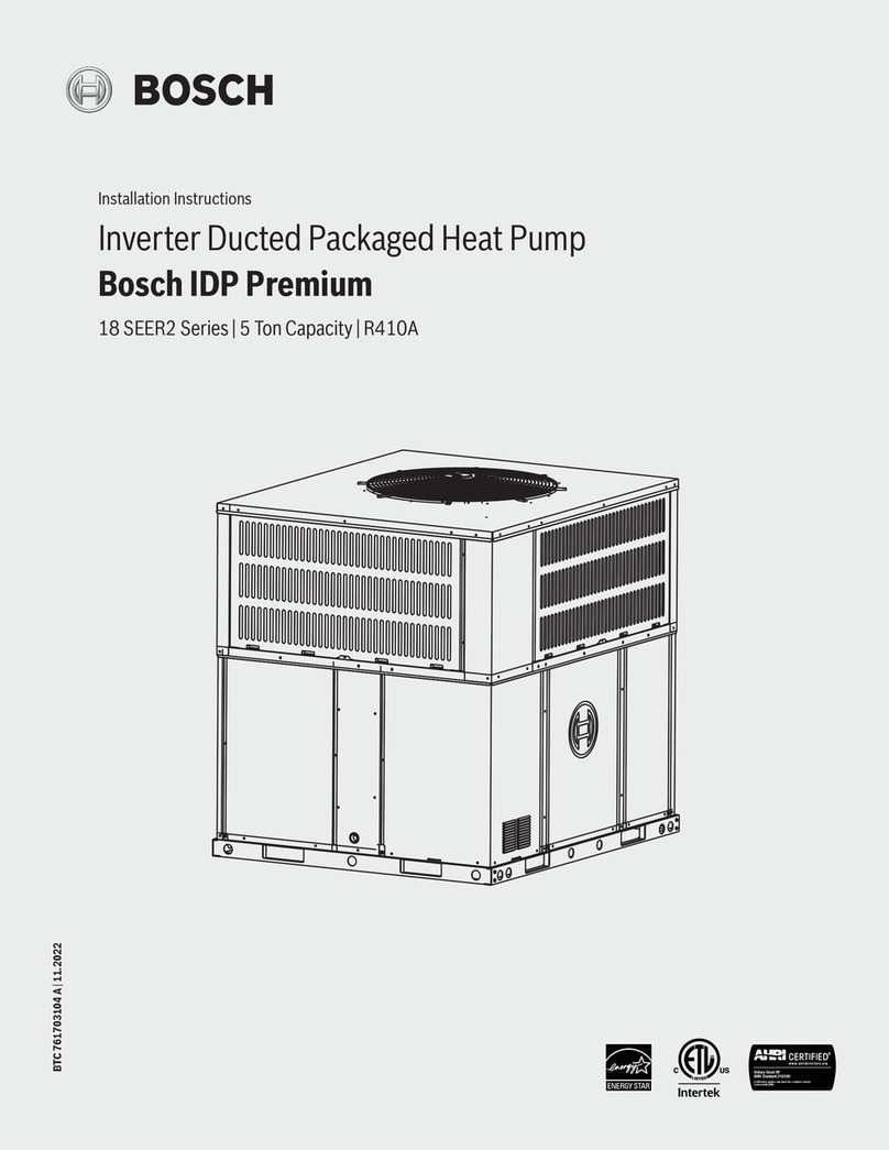 Bosch IDP Premium BRBA-60HWD1N1-M18 installation instructions