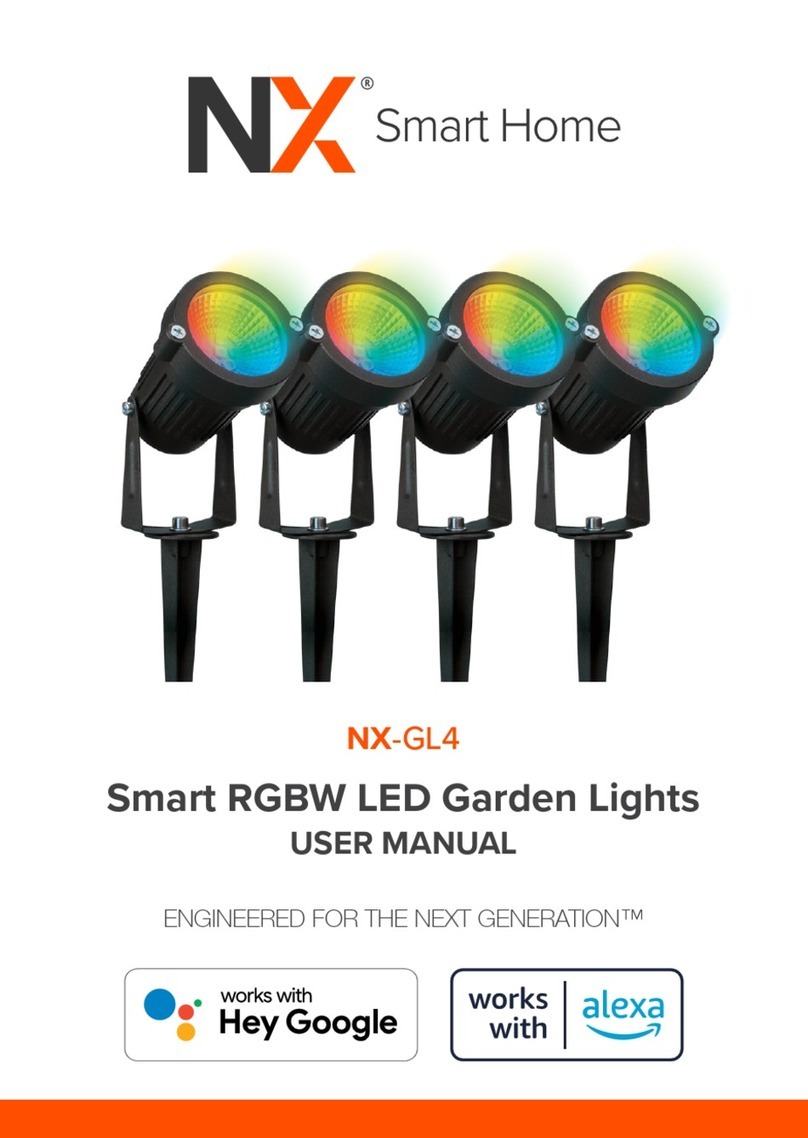NX Smart Home NX-GL4 User manual