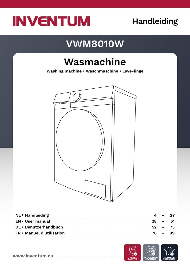 inventum VWM8010W User manual