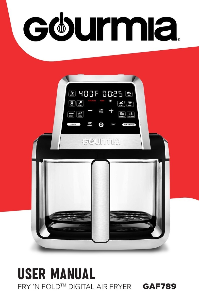 Gourmia GAF789 user manual