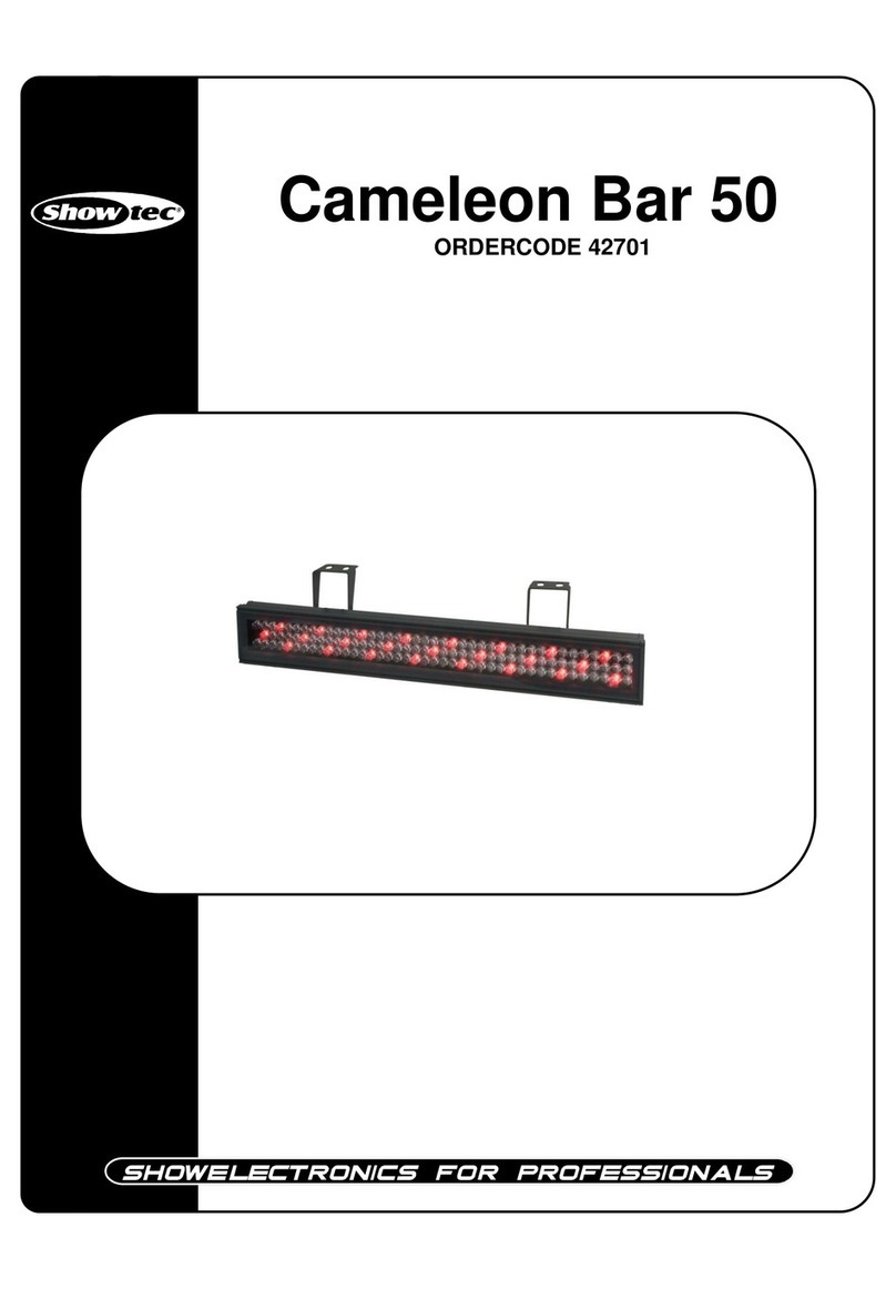 Show Tec Cameleon Bar 50 User manual