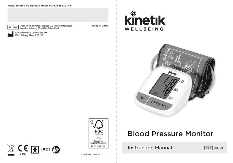 Kinetik Wellbeing WBP1 User manual