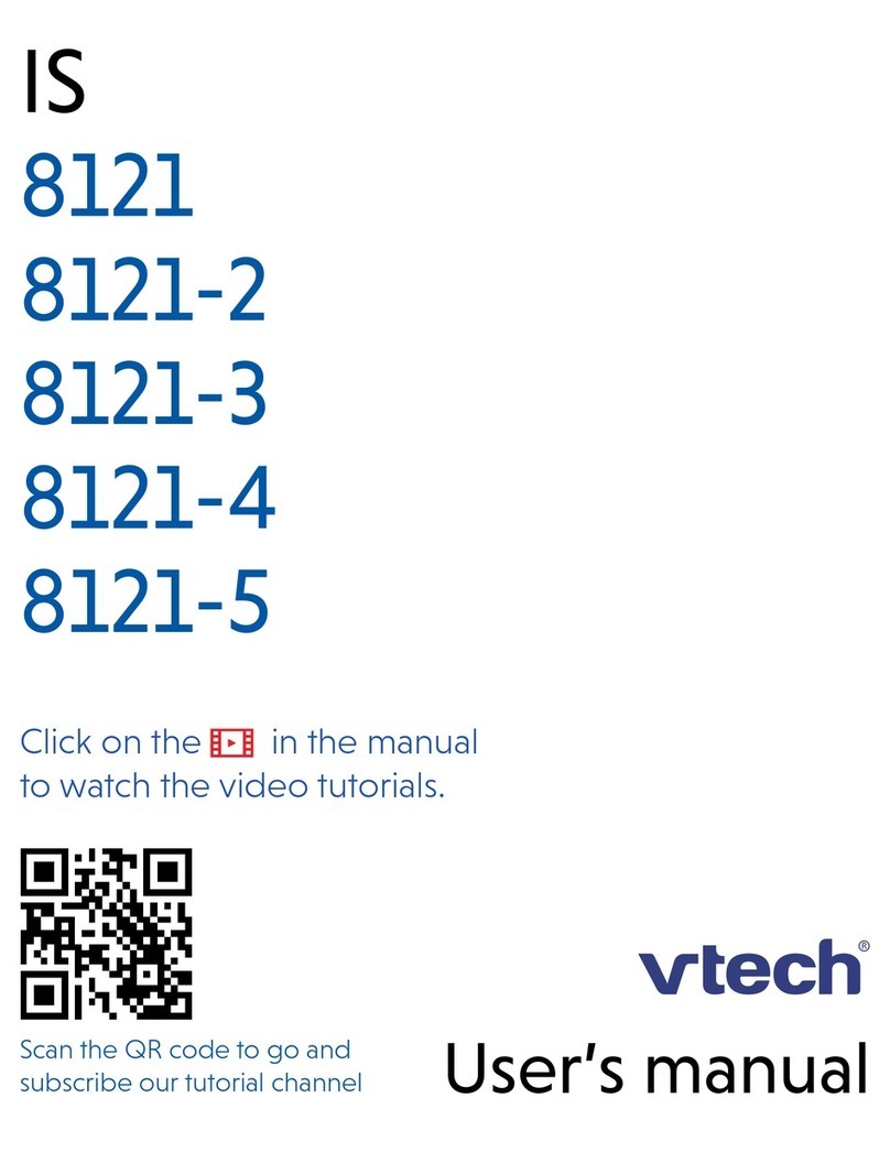 V-tech IS 8121-3 User manual