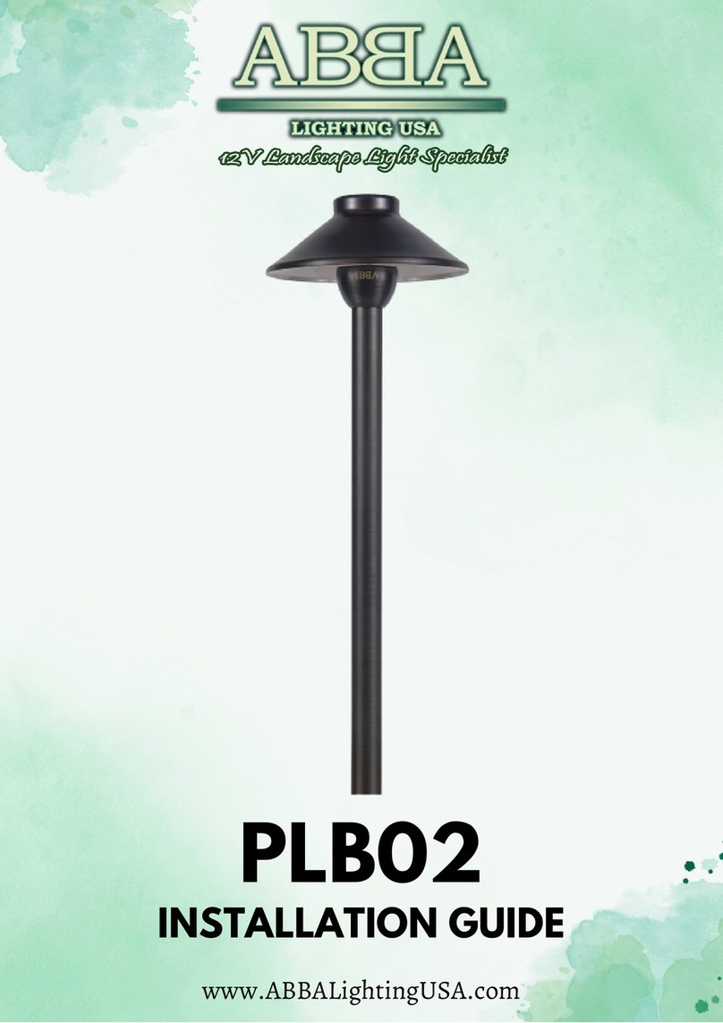 ABBA PLB02 installation guide