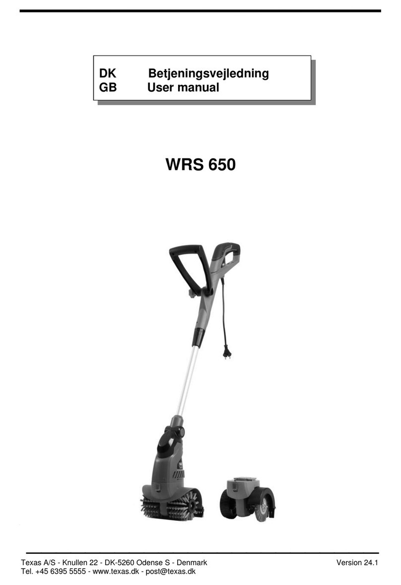 Texas A/S WRS 650 user manual