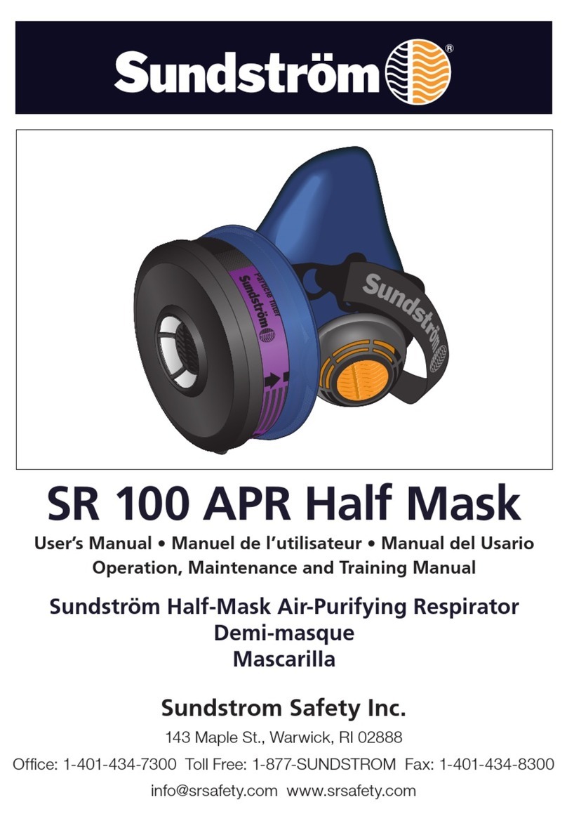 Sundstrom SR 100 APR User manual