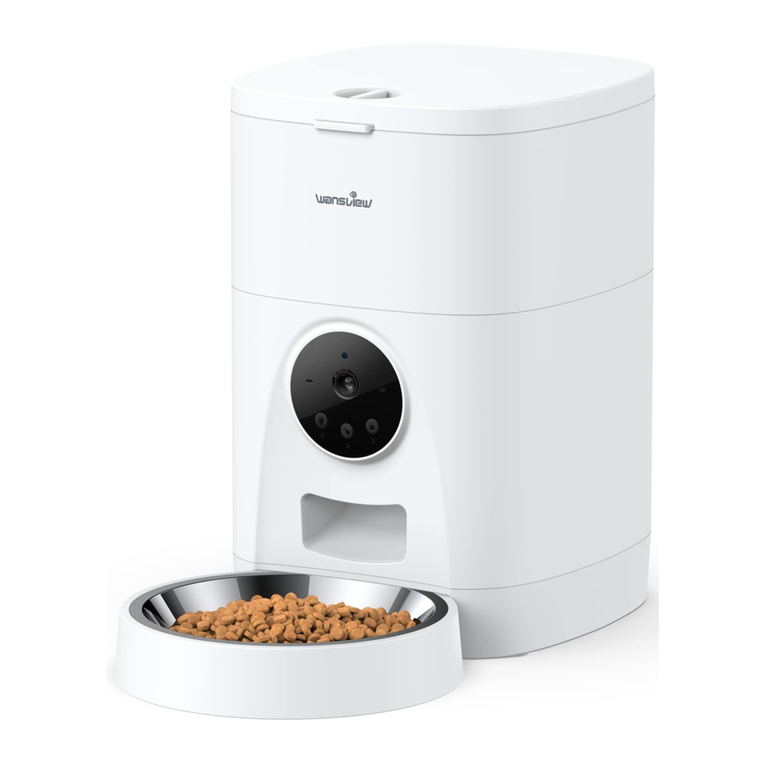 Wansview Pet Feeder P1 installation guide