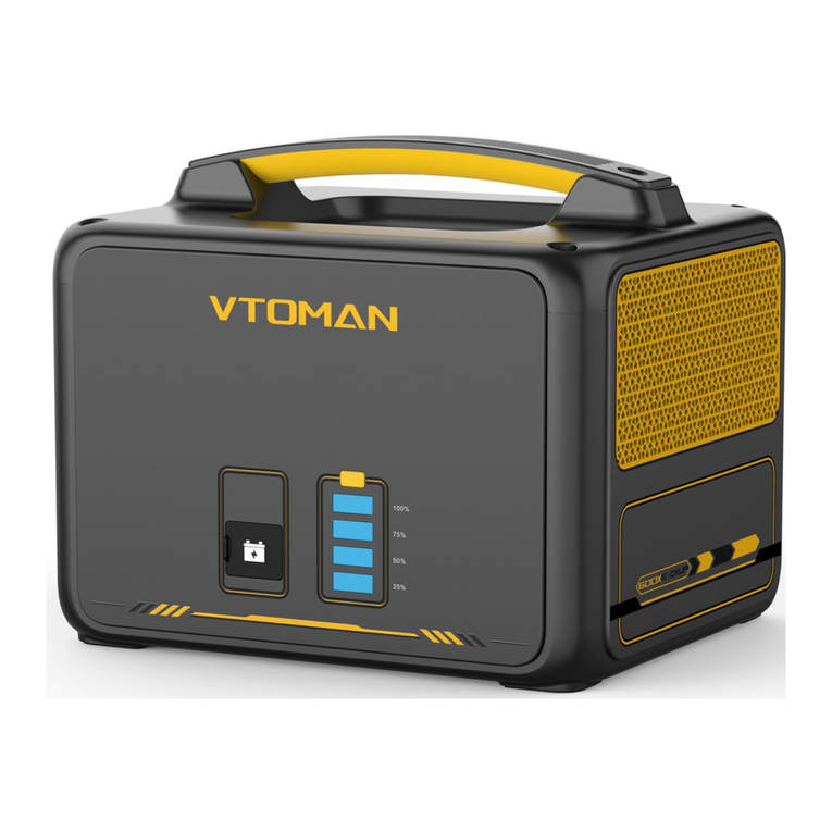 VTOMAN Jump 600X user manual