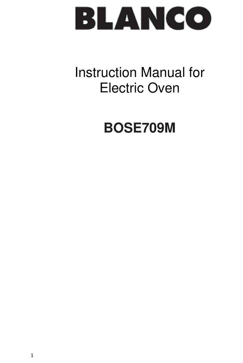 Blanco BOSE709M User manual