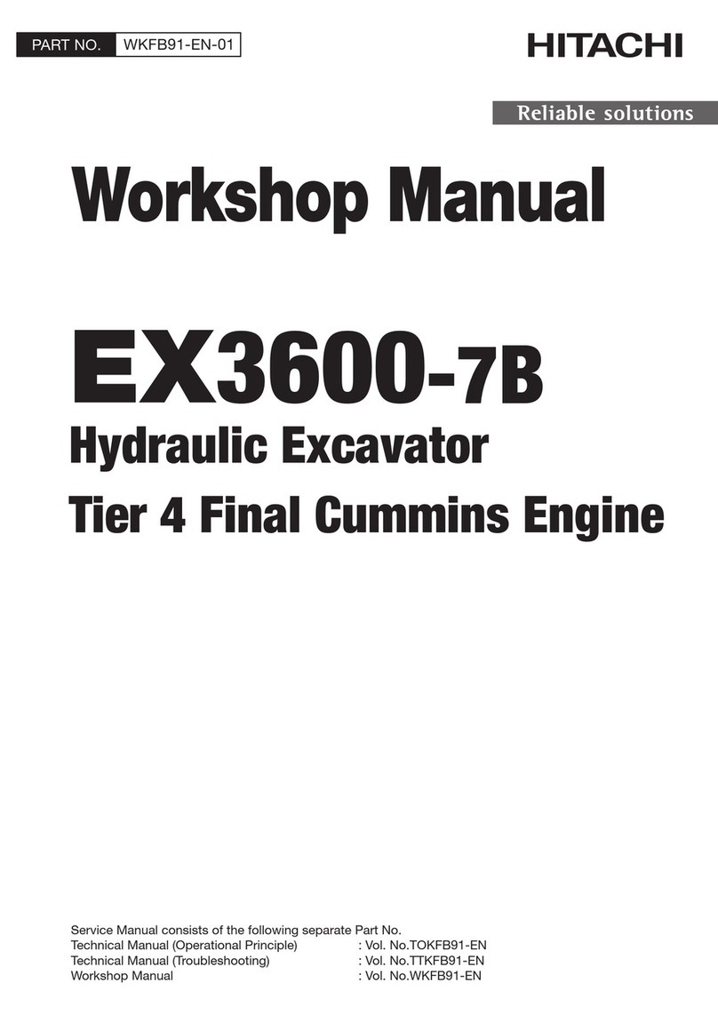 Hitachi EX3600-7B Workshop manual