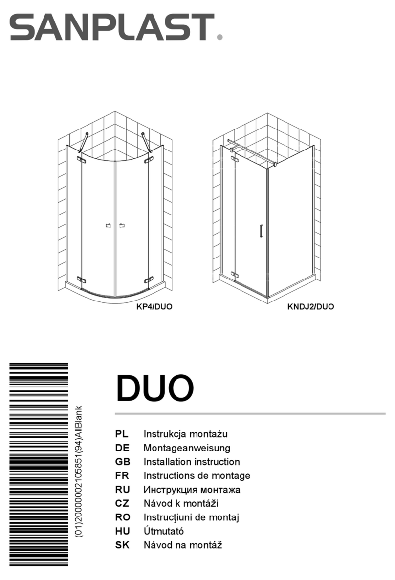 SANPLAST KP4/DUO installation instructions