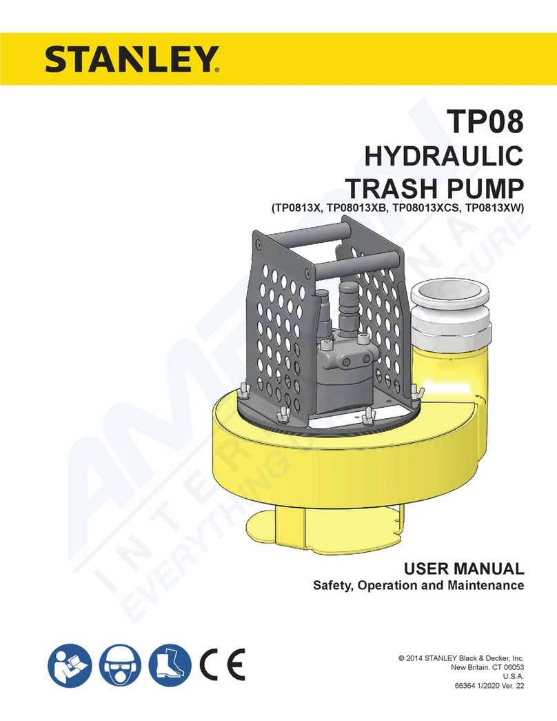 Stanley TP0813X User manual Stanley TP0813X User manual