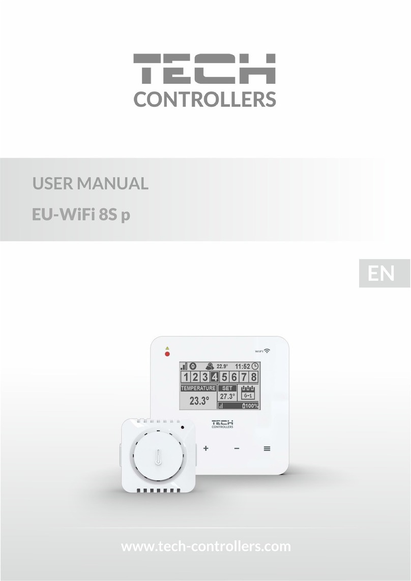 Tech Controllers EU-WiFi 8S p User manual