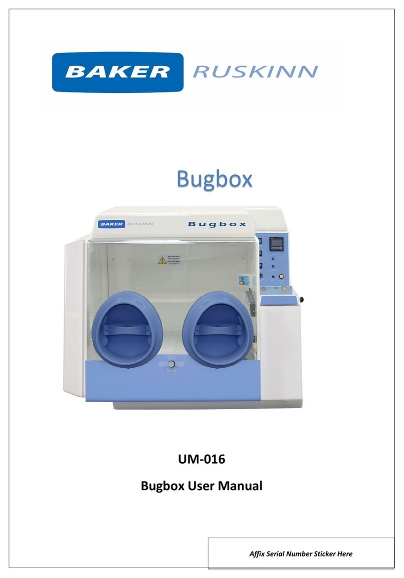 Baker Ruskinn Bugbox UM-016 user manual