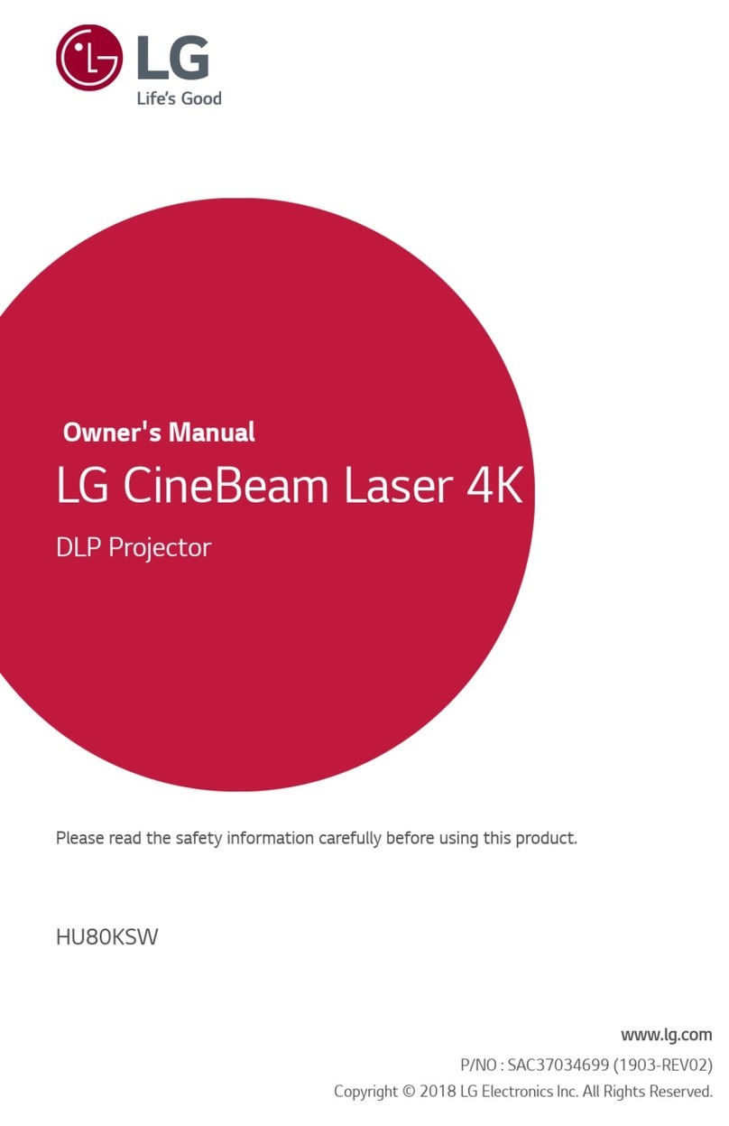 LG HU80KSW-EU User manual