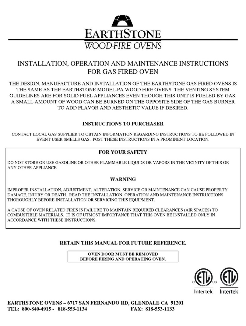 EarthStone 60-PAGW Installation, operation and maintenance instructions EarthStone 60-PAGW Installation, operation and maintenance instructions