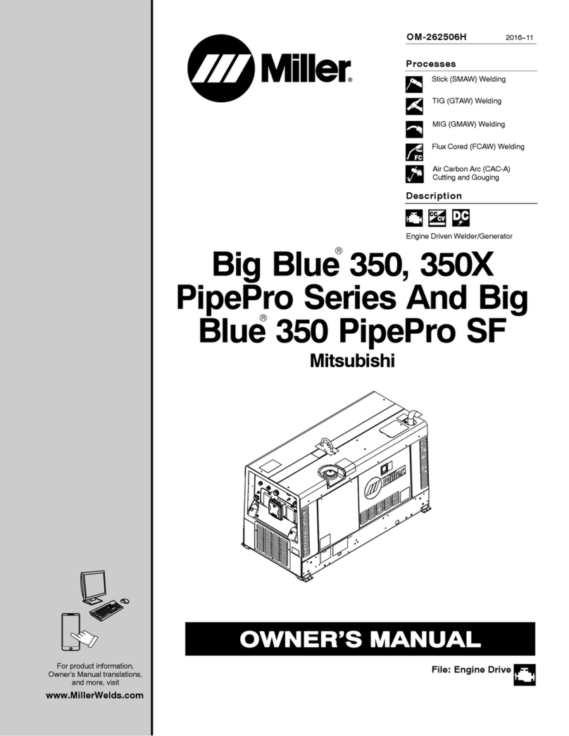 Miller PipePro Series owner's manual
