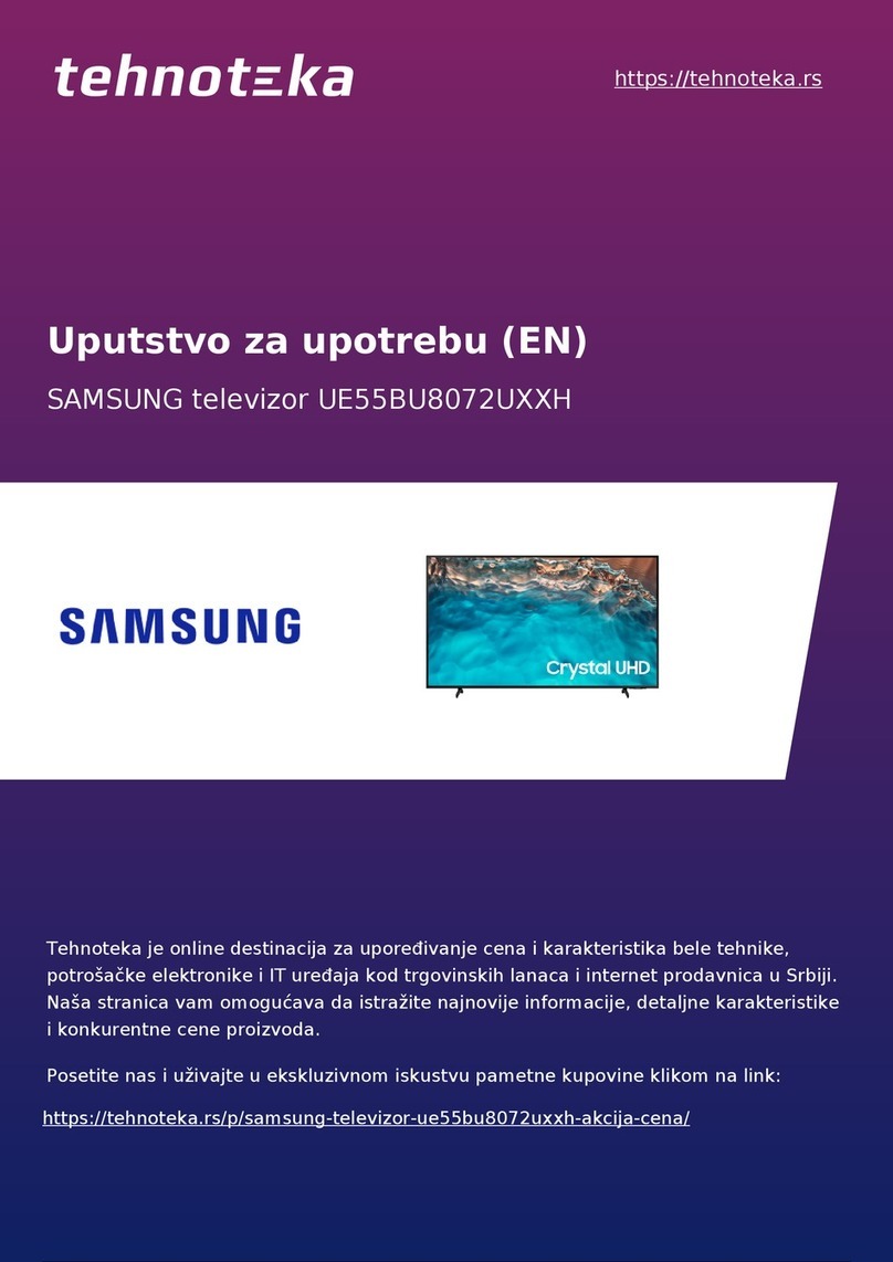 Samsung UE55BU8072UXXH User manual