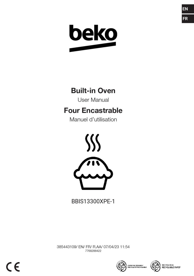 Beko BBIS13300XPE-1 User manual