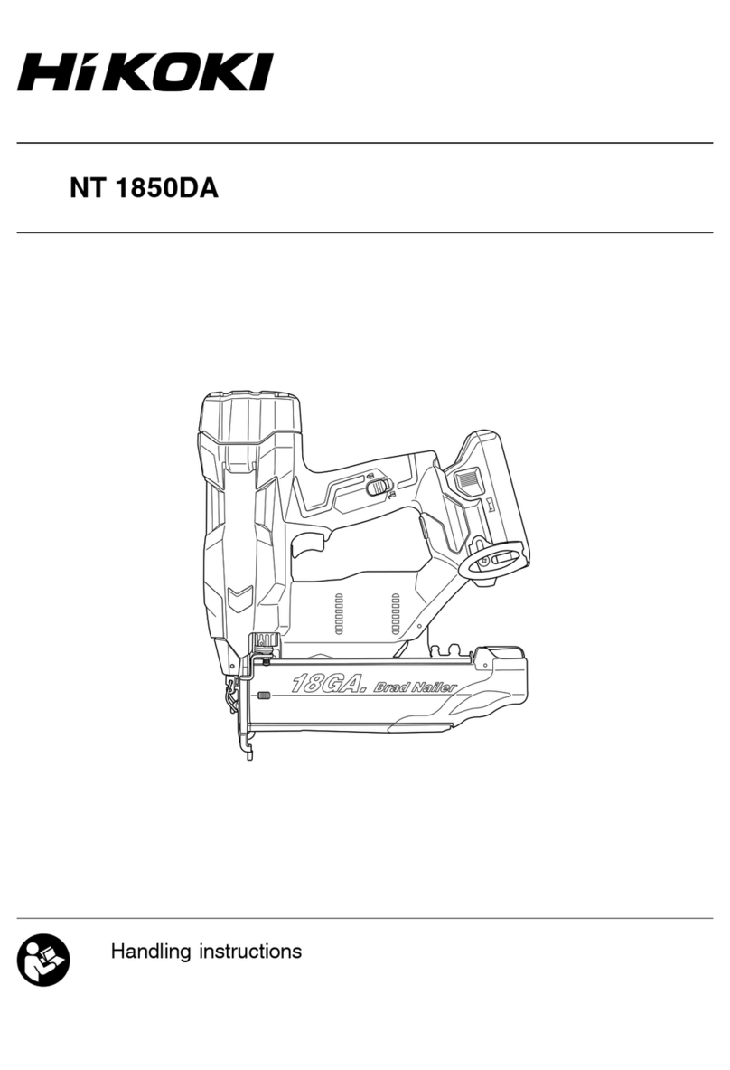HIKOKI NT1850DA H4Z User manual