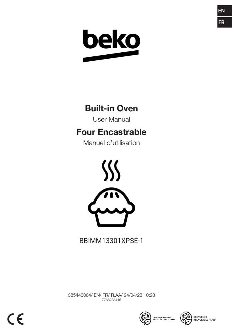 Beko BBIM13301XPSE-1 User manual