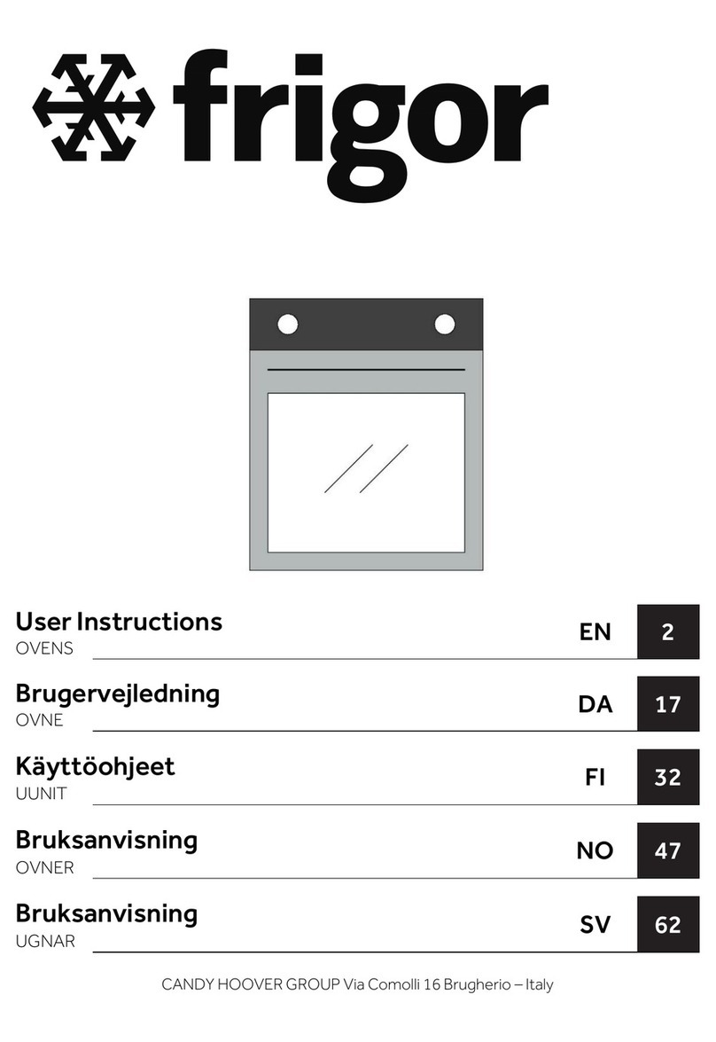 Frigor OPY65B1 User instructions