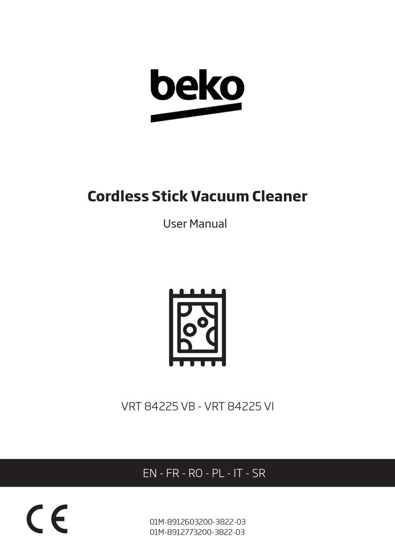Beko 01M-8912603200-3822-03 User manual