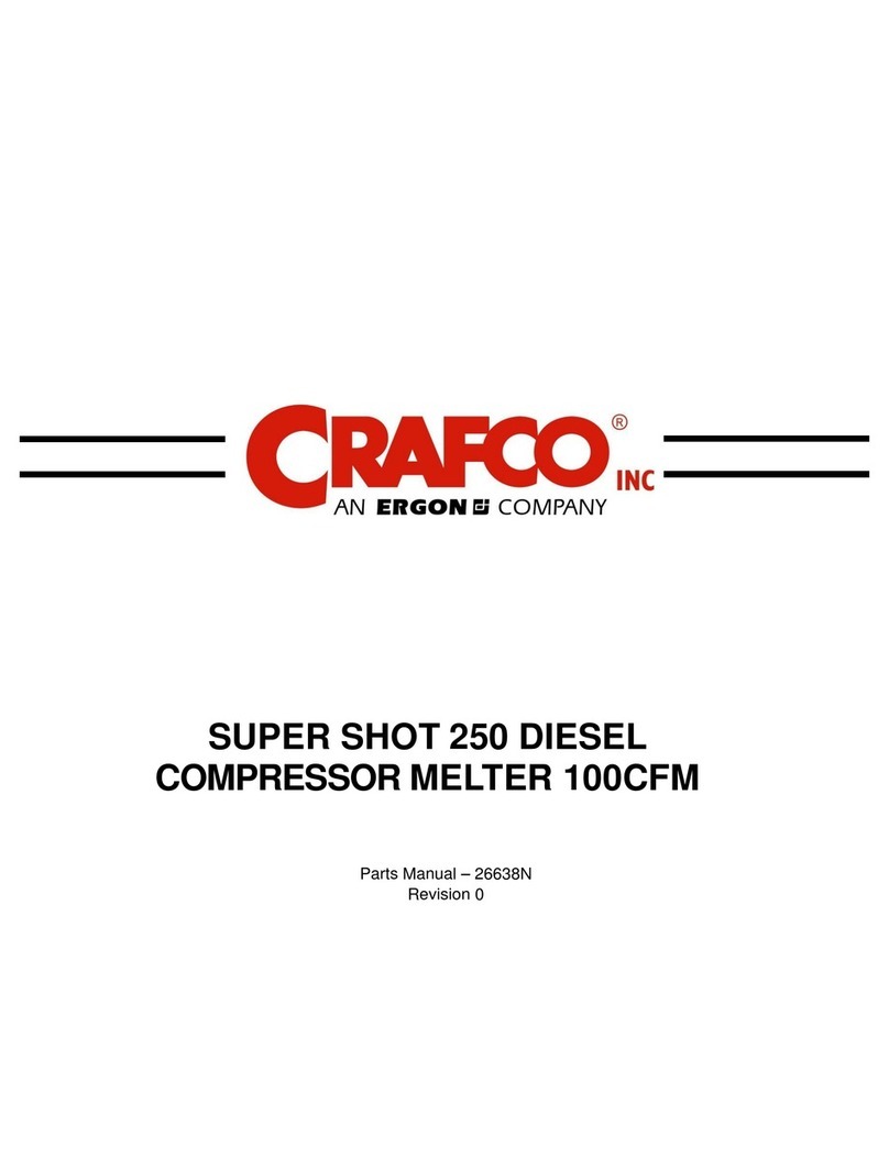Ergon CRAFCO 100CFM instruction manual