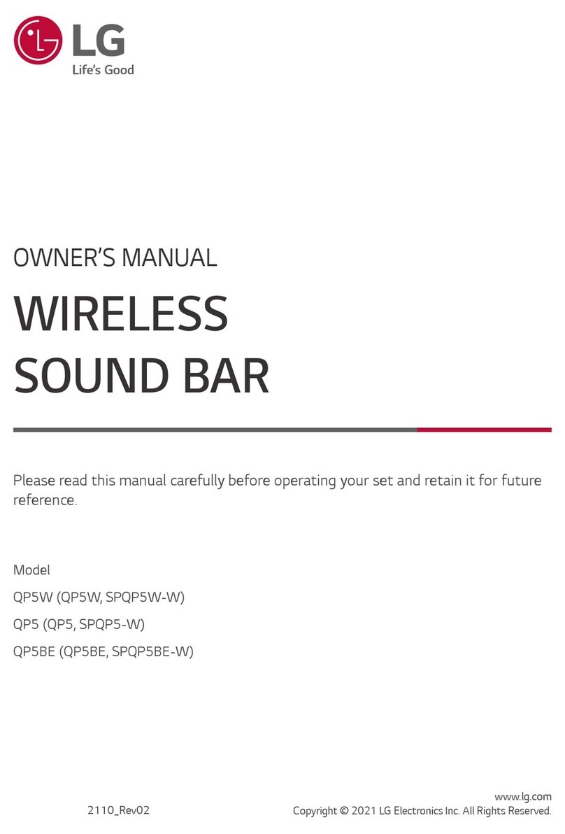 LG SPQP5BE-W User manual