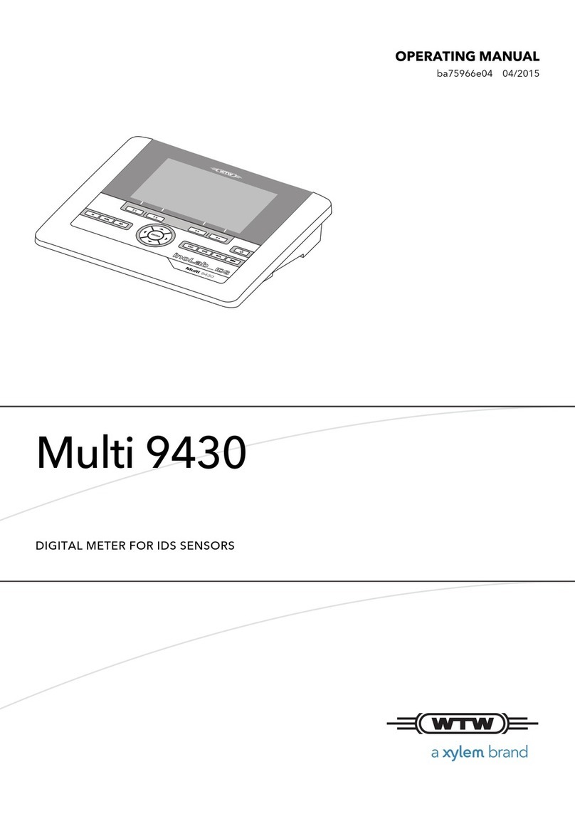 Xylem WTW Multi 9430 User manual