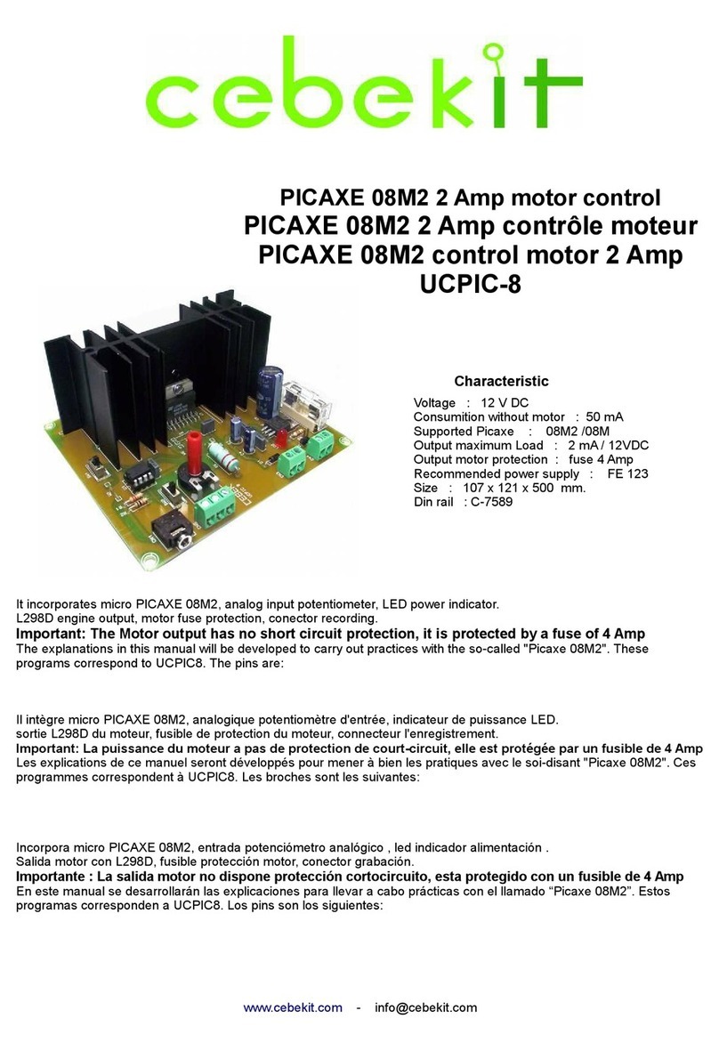 Cebekit UCPIC-8 manual