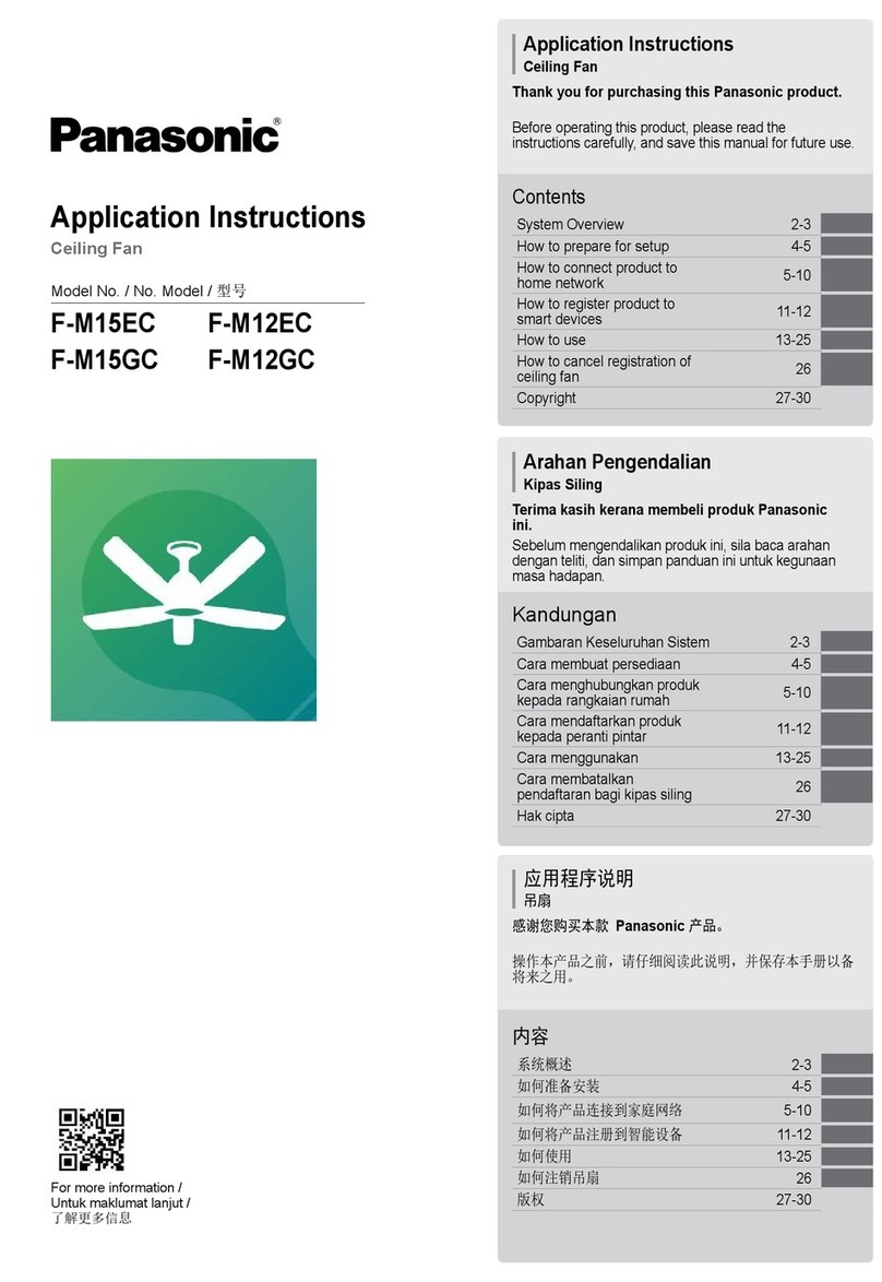 Panasonic F-M12EC User guide